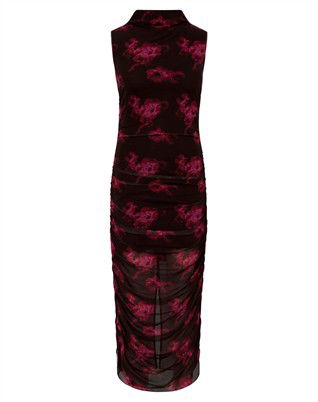 Esthe-M Kjole - Dark Florella Print